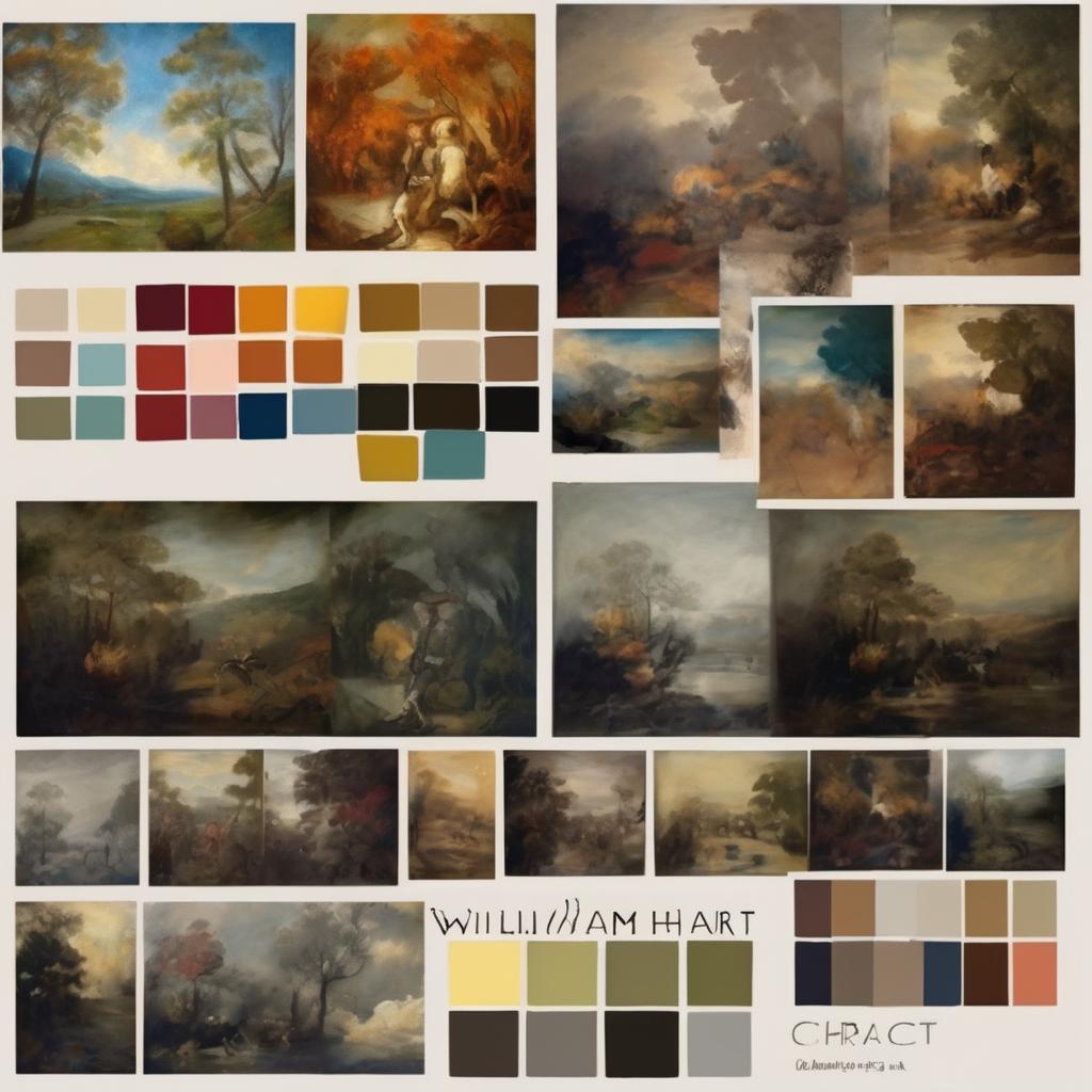 Η Τεχνική και ο Στυλ του William Hart στη Ζωγραφική